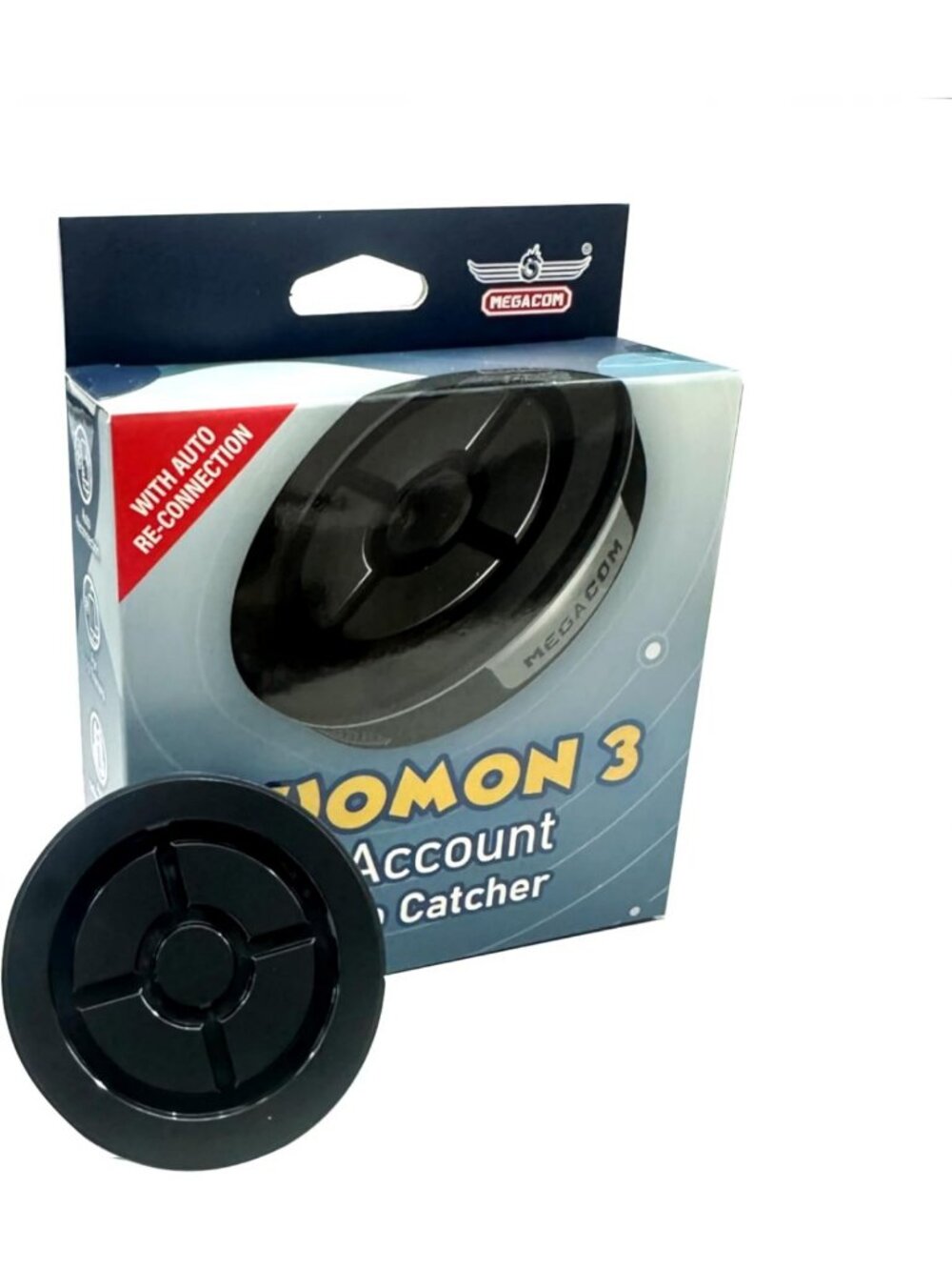Rechargeable Auto Catcher Device, 1P/2P with Adjustable Lights & Sound Alerts